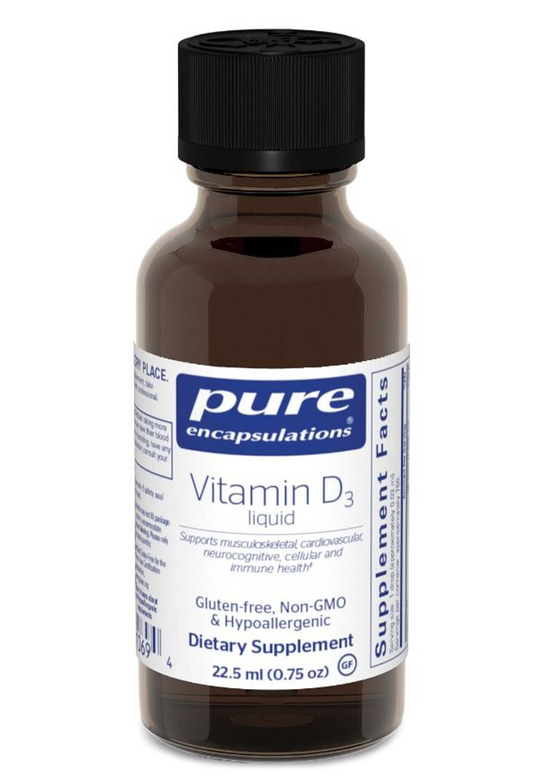Pure Encapsulations Vitamin D3 Liquid