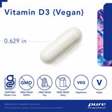 Pure Encapsulations Vitamin D3 (Vegan)