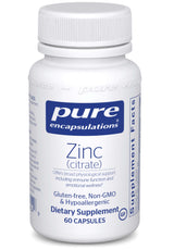Pure Encapsulations Zinc (Citrate)
