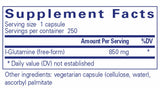 Pure Encapsulations l-Glutamine 850 mg