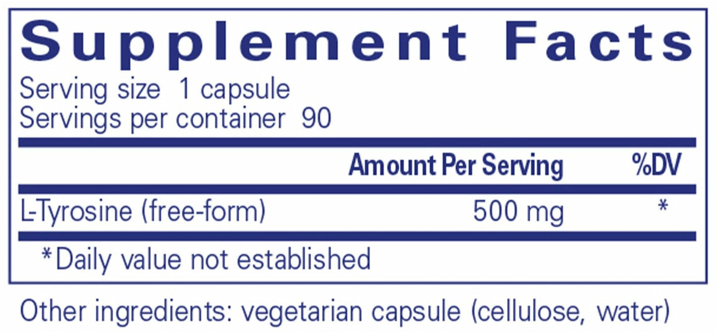 Pure Encapsulations l-Tyrosine