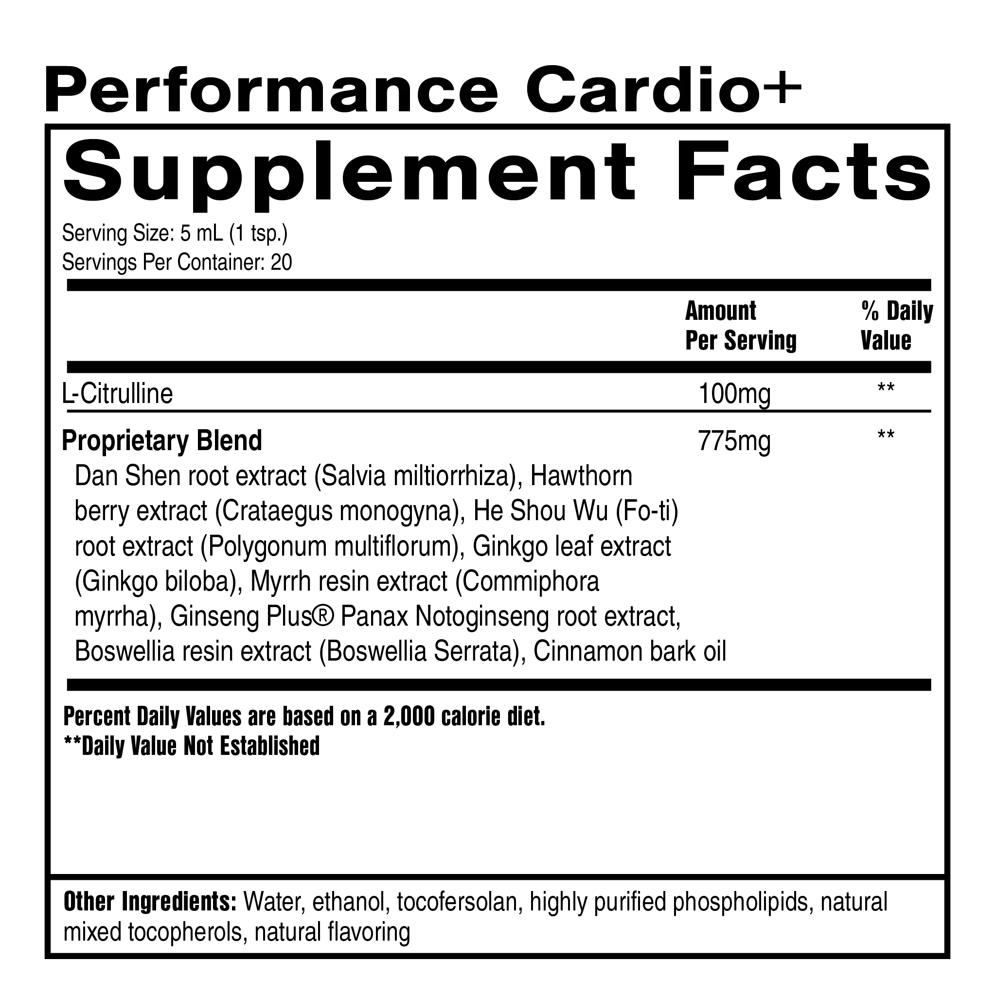 Quicksilver Scientific Dr. Shade's Performance Cardio+