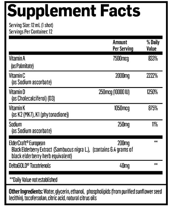 Quicksilver Scientific Immune Charge+ Shots