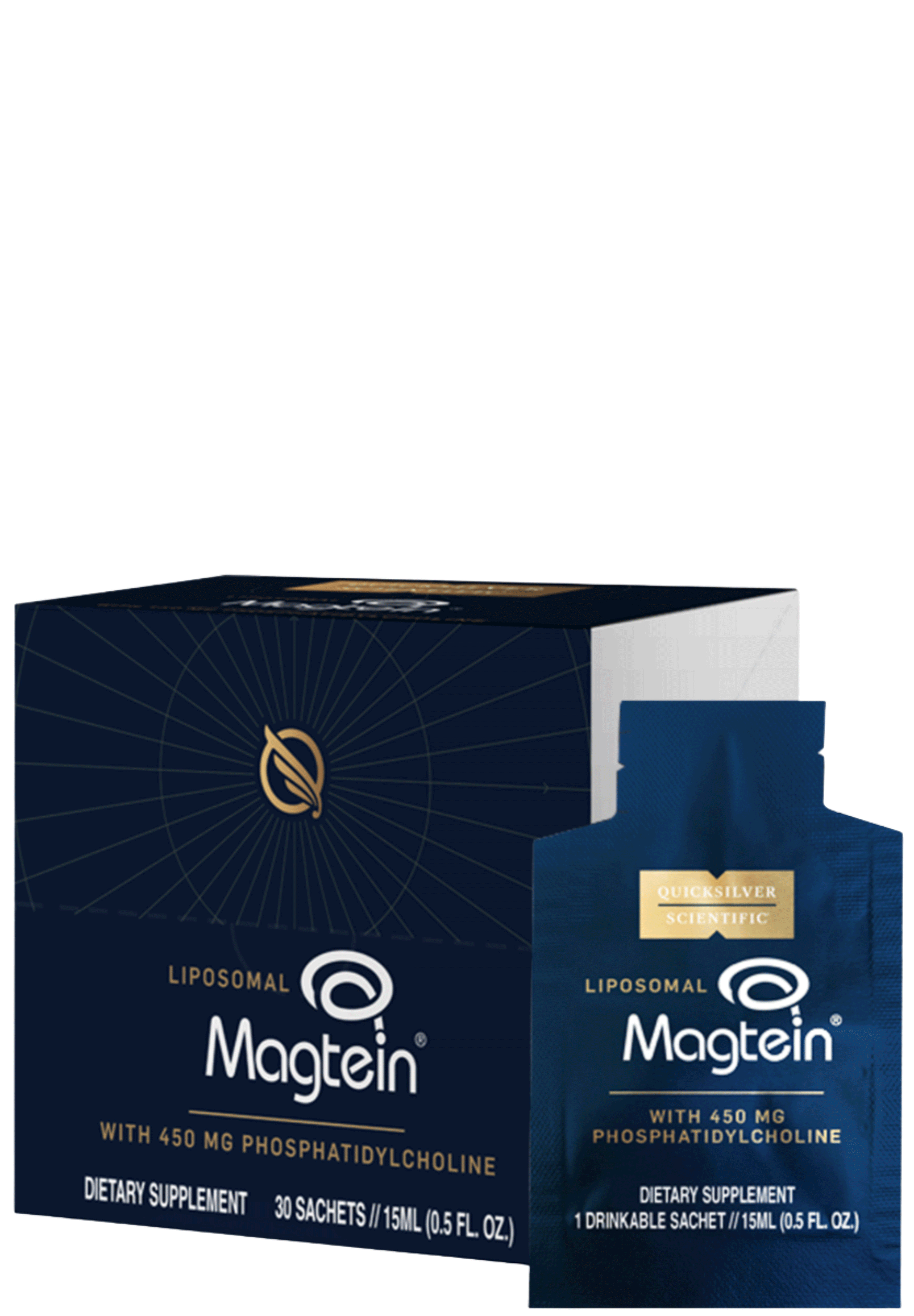 Quicksilver Scientific Liposomal Magtein Sachets