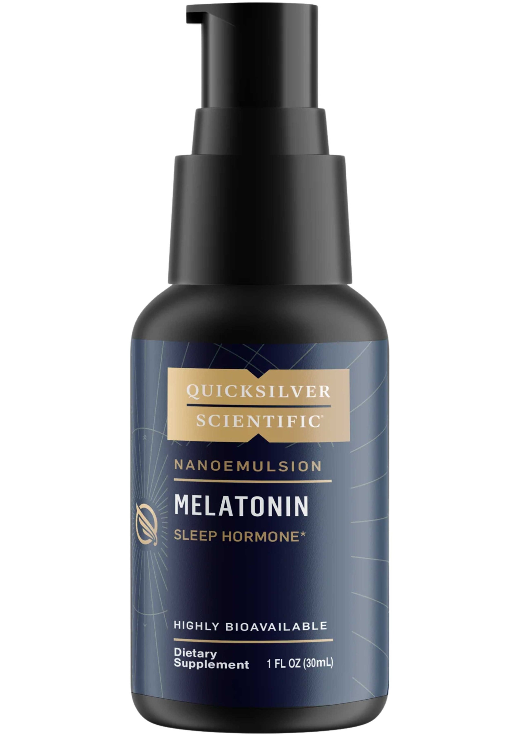 Quicksilver Scientific Nanoemulsion Melatonin 1 mg
