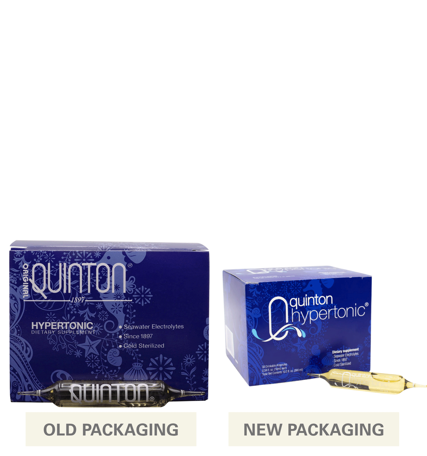 Quicksilver Scientific Original Quinton Hypertonic 30 Amps
