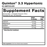 Quicksilver Scientific Original Quinton Hypertonic 30 Amps