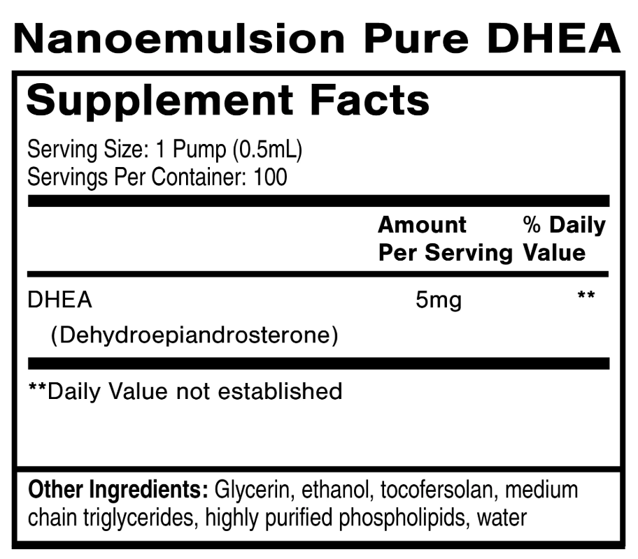 Quicksilver Scientific Pure DHEA