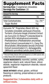 Redd Remedies Curcumin T4 Chewable Tablets