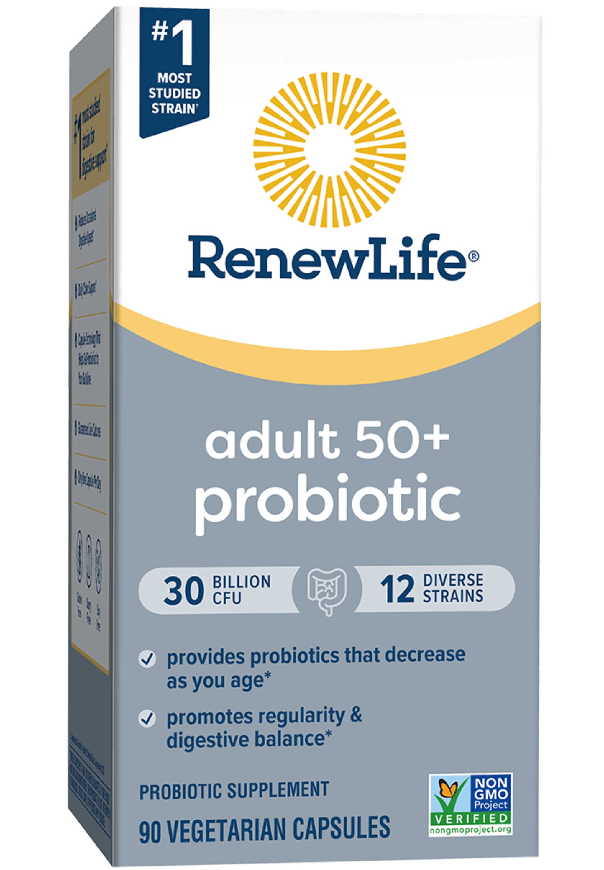 Renew Life Adult 50+ Ultimate Flora Probiotic 30 Billion (Formerly Ultimate Flora)