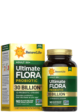 Renew Life Adult 50+ Ultimate Flora Probiotic 30 Billion (Formerly Ultimate Flora)