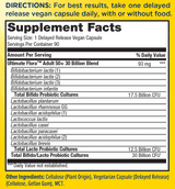 Renew Life Adult 50+ Ultimate Flora Probiotic 30 Billion (Formerly Ultimate Flora)