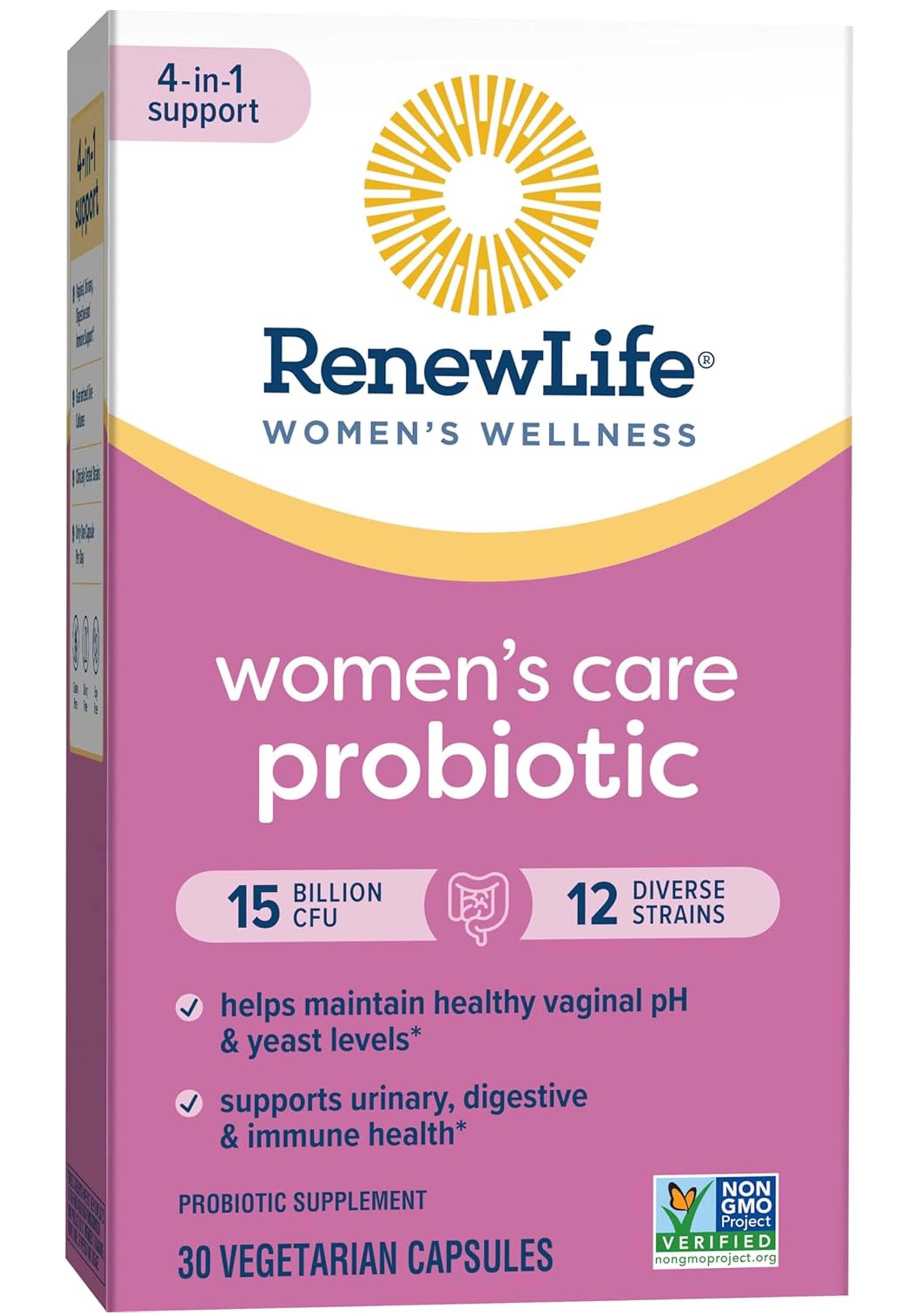 Renew Life Women’s Care Probiotic 15 Billion CFU Go-Pack