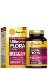 Renew Life Women's Complete Ultimate Flora Probiotic 90 Billion CFU