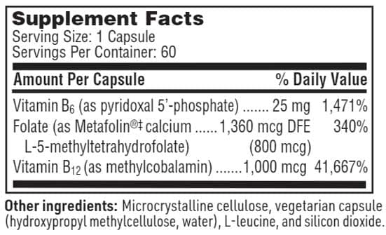 SFI HEALTH (Klaire Labs) Active B Trio
