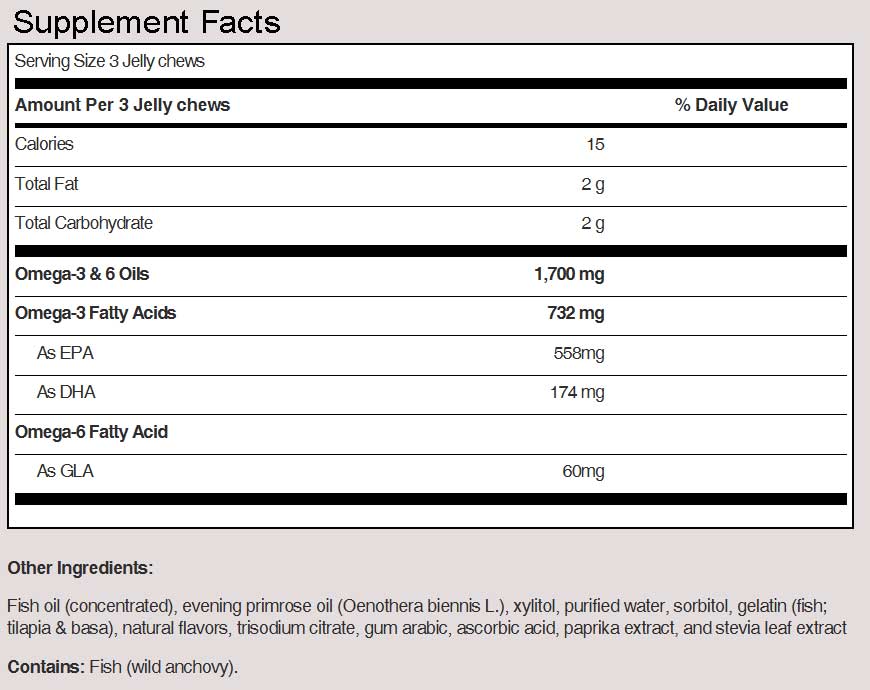 SFI HEALTH (Klaire Labs) Equazen Pro ADHD Support† Jelly Chews