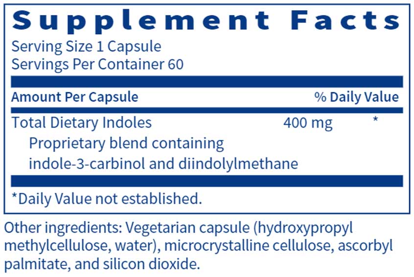 SFI HEALTH (Klaire Labs) Indole Forté