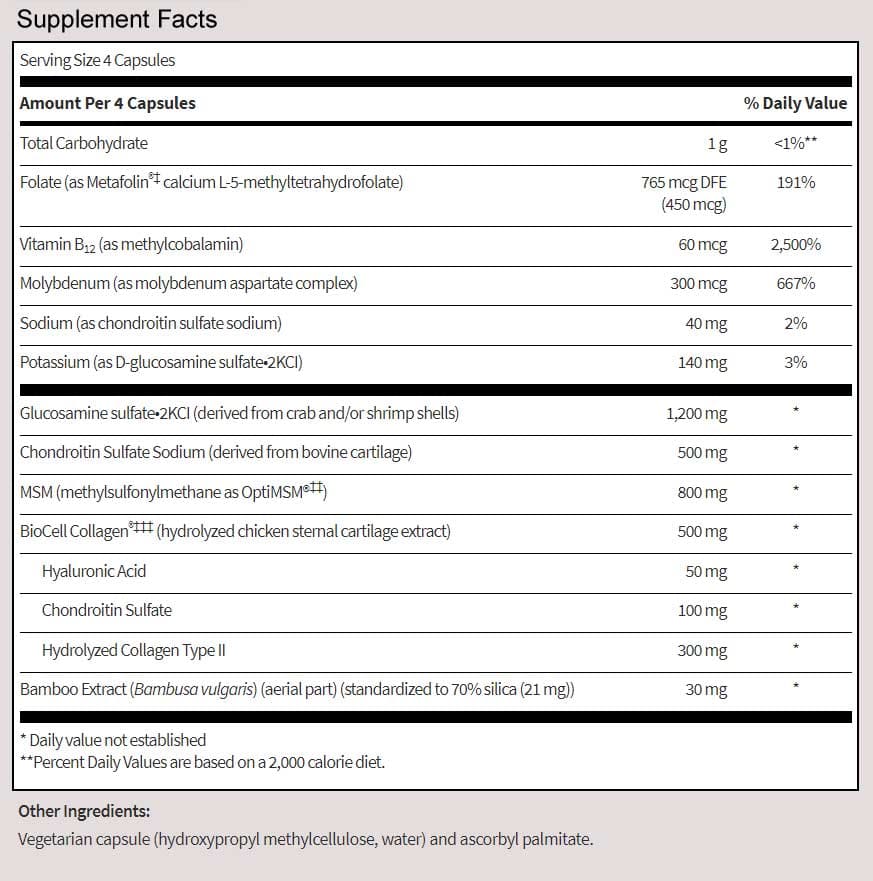 SFI HEALTH (Klaire Labs) Joint Support Formula