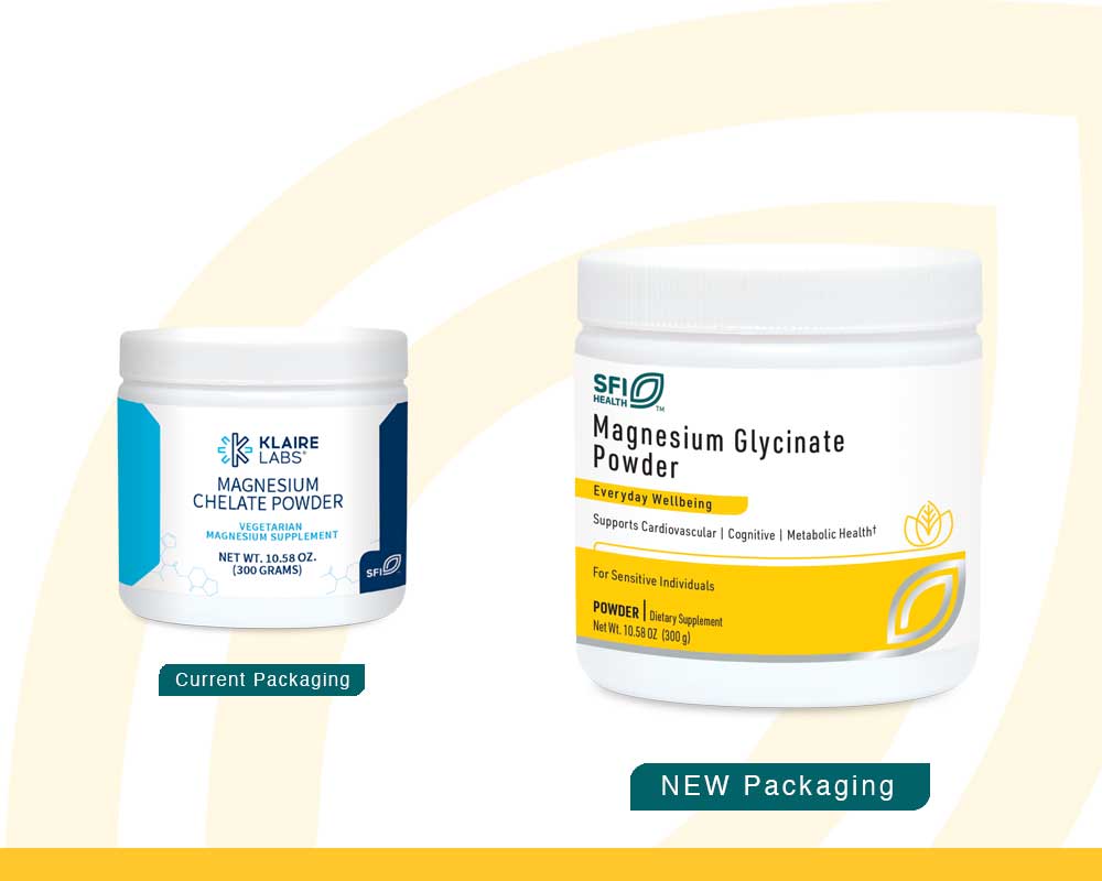 SFI HEALTH (Klaire Labs) Magnesium Glycinate Powder