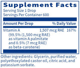 SFI HEALTH (Klaire Labs) Micellized Vitamin A Liquid