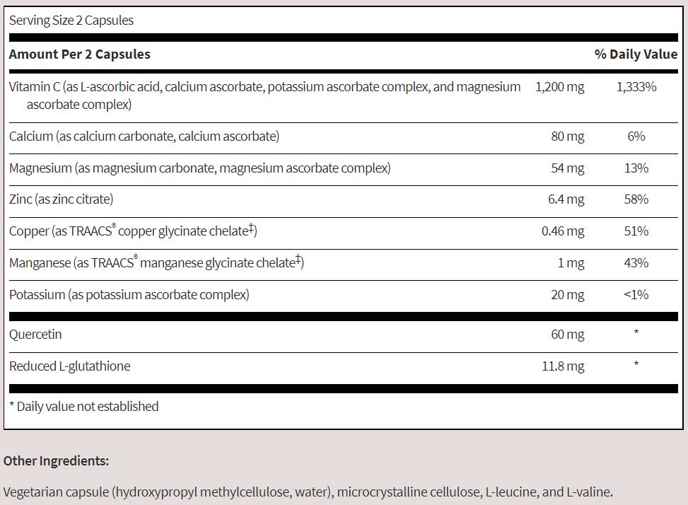 SFI HEALTH (Klaire Labs) Multi-Element Buffered C