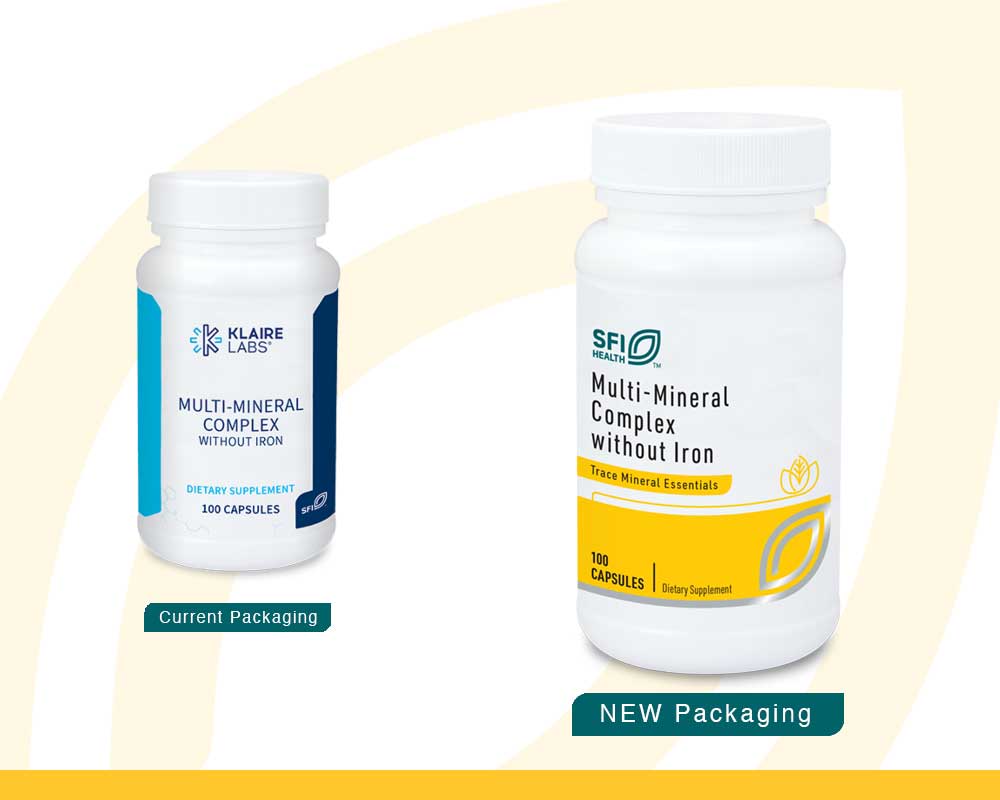 SFI HEALTH (Klaire Labs) Multi-Mineral Complex Without Iron