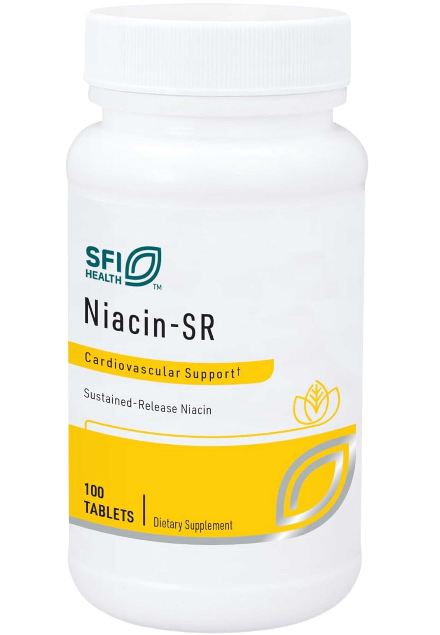 SFI HEALTH (Klaire Labs) Niacin-SR 500 mg