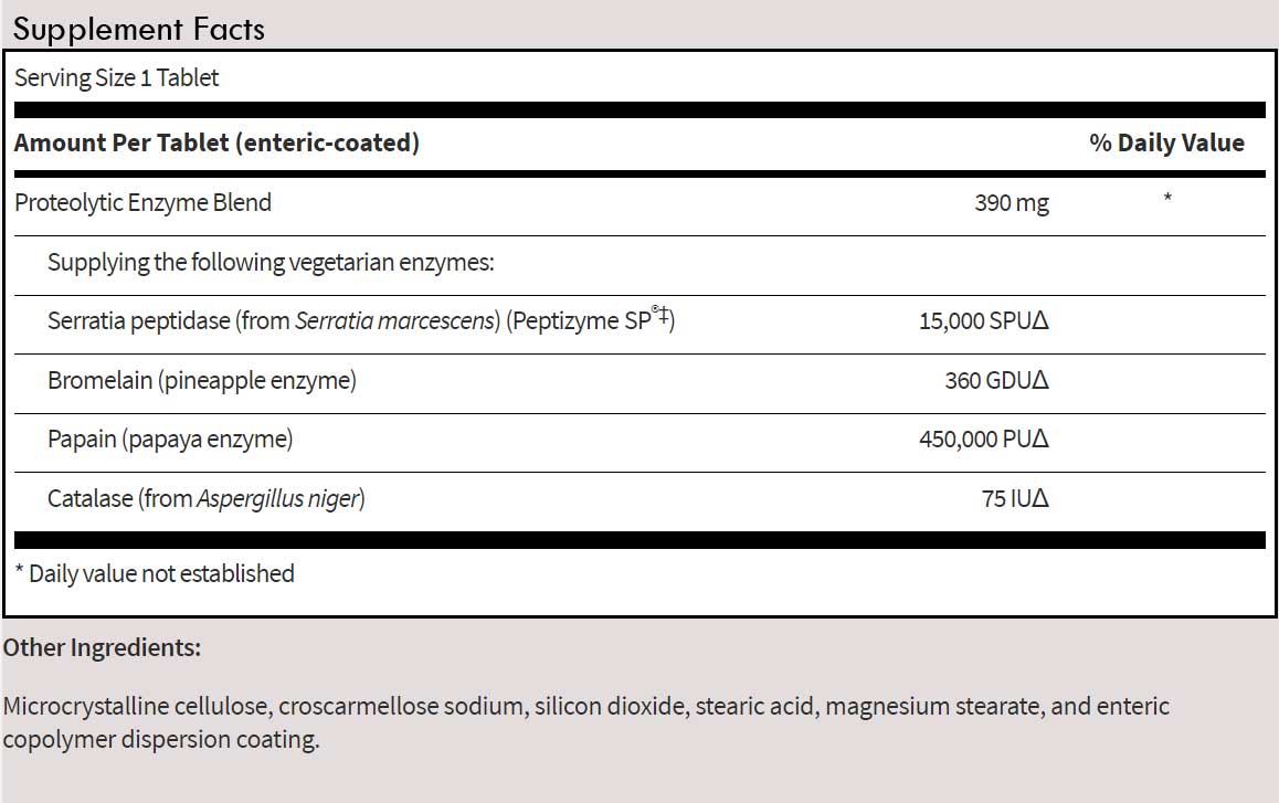 SFI HEALTH (Klaire Labs) Serralase