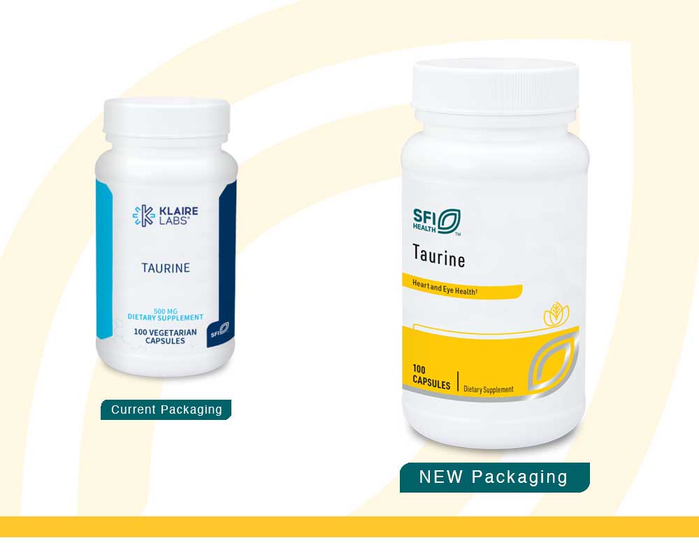 SFI HEALTH (Klaire Labs) Taurine 500 mg