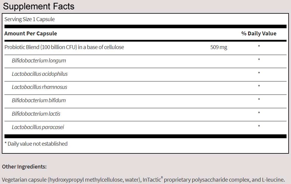 SFI HEALTH (Klaire Labs) Ther-Biotic® Leaky Gut (Factor 6)
