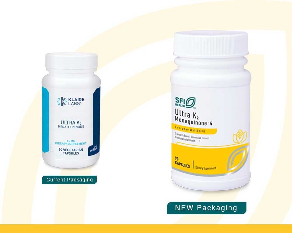 SFI HEALTH (Klaire Labs) Ultra K2 Menaquinone - 4