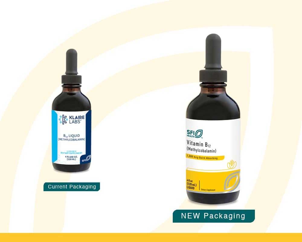 SFI HEALTH (Klaire Labs) Vitamin B12 Liquid (Methylcobalamin 1000 mcg)