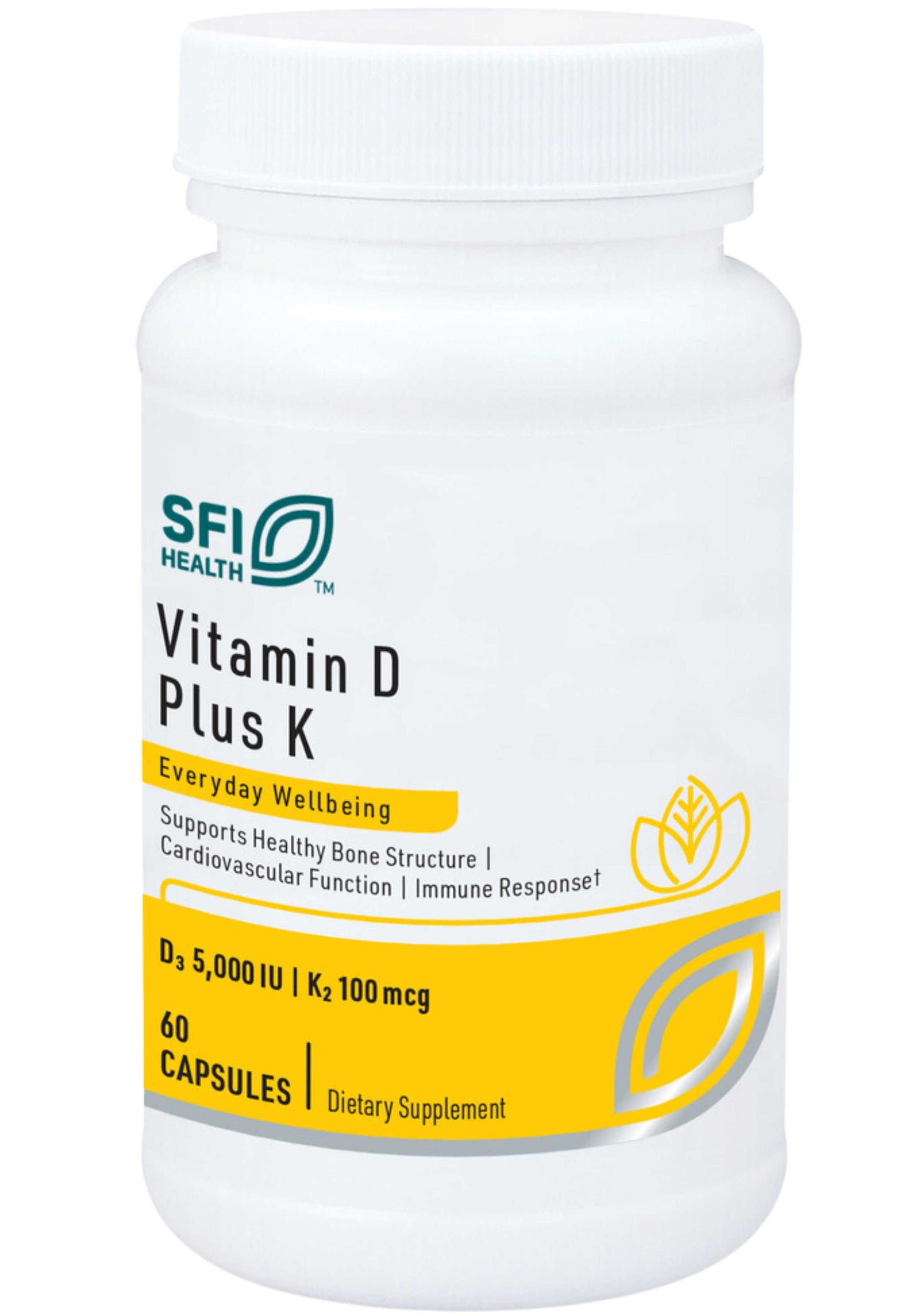 SFI HEALTH (Klaire Labs) Vitamin D Plus K