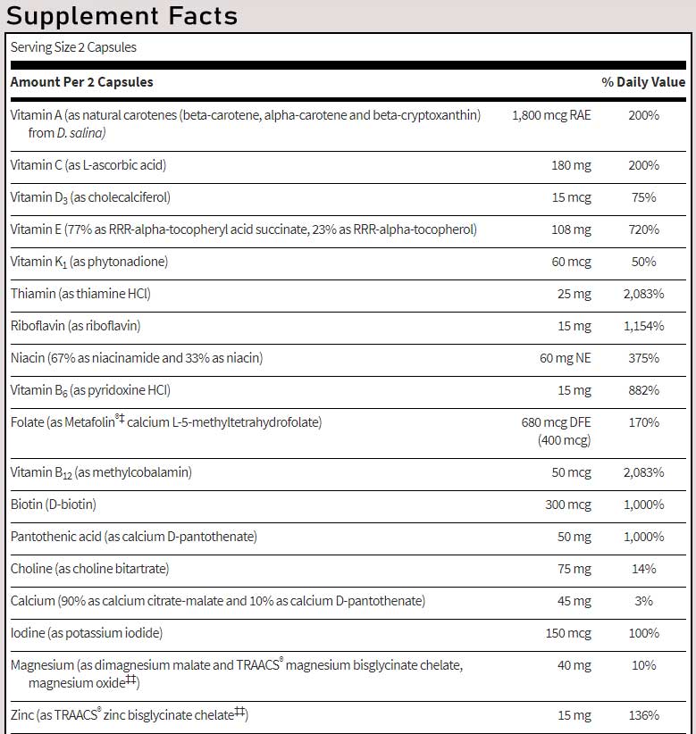 SFI HEALTH (Klaire Labs) Vitaprime