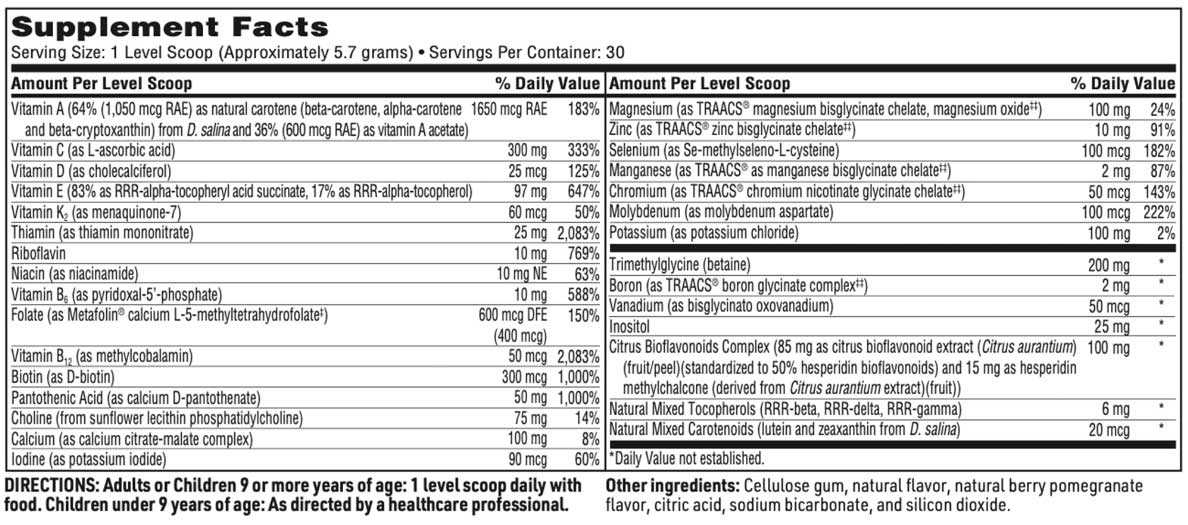 SFI HEALTH (Klaire Labs) Vitaspectrum Powder
