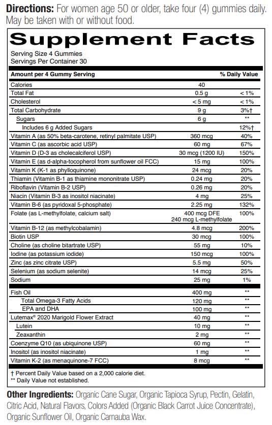SmartyPants Masters Formula Women 50+