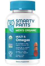 SmartyPants Men's Organic Multi & Omegas