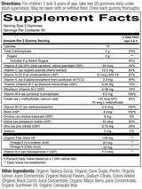 SmartyPants Toddler Organic Multi & Omegas (Formerly Toddler Formula Organic)