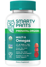 SmartyPants Prenatal Organic Multi & Omegas (Formerly Prenatal Organic Formula)