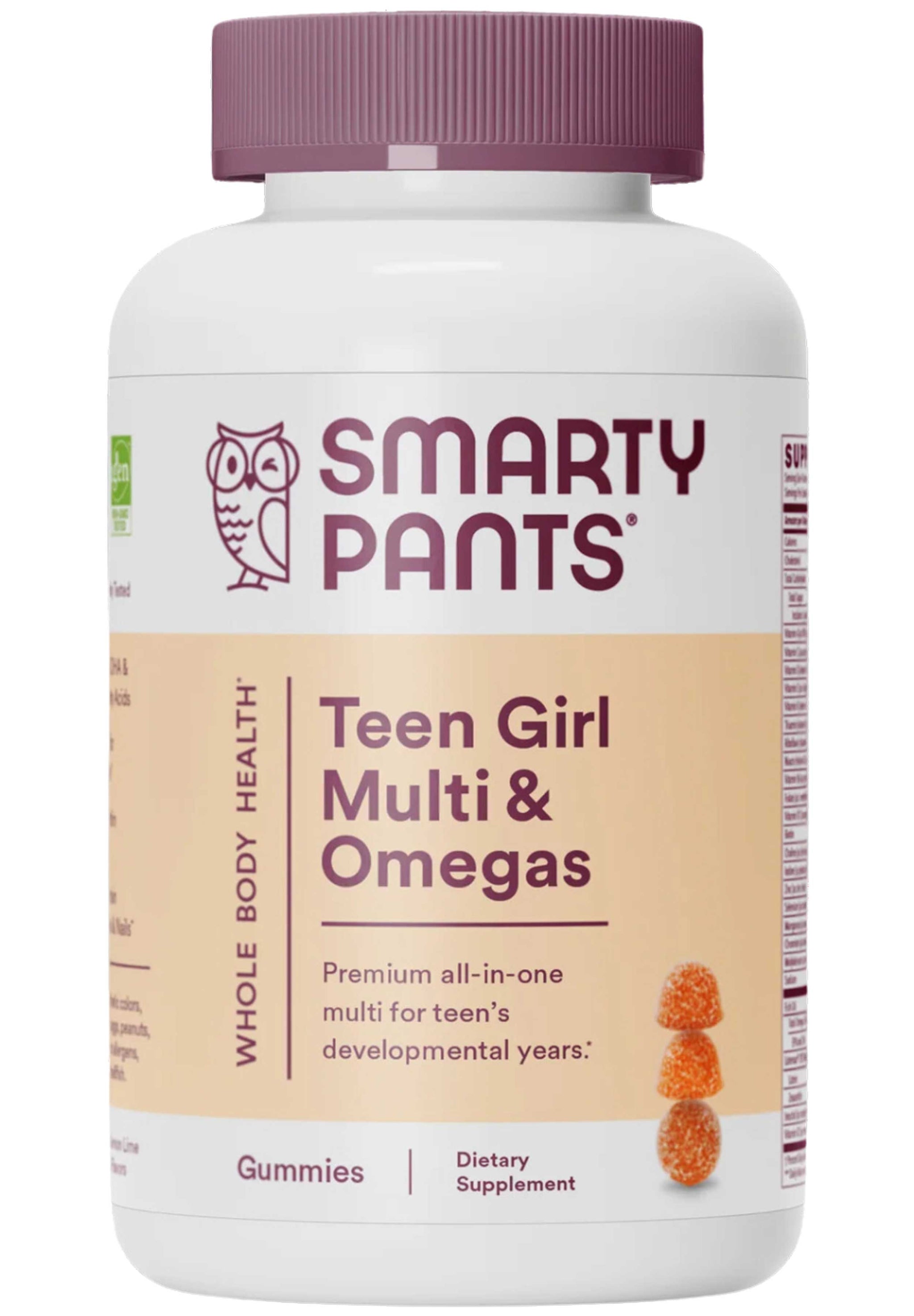 SmartyPants Teen Girl Multi & Omegas (Formerly Teen Girl Formula)