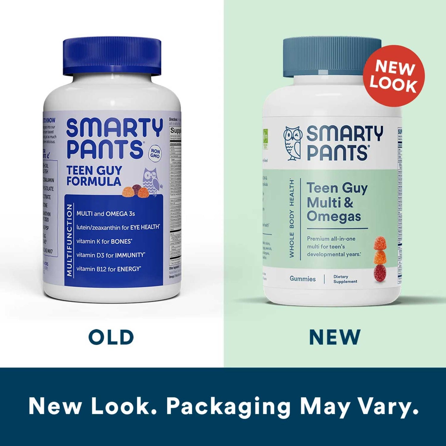 SmartyPants Teen Guy Multi & Omegas (Formerly Teen Guy Formula)