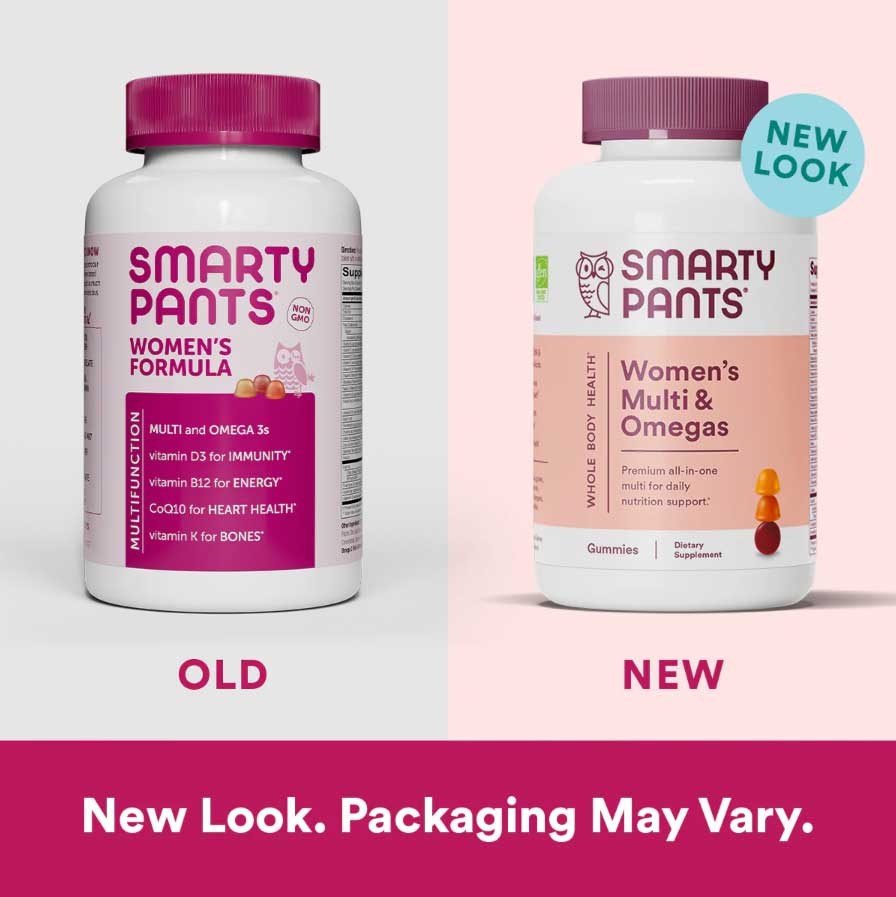 SmartyPants Women's Multi & Omegas (Formerly Women's Formula)