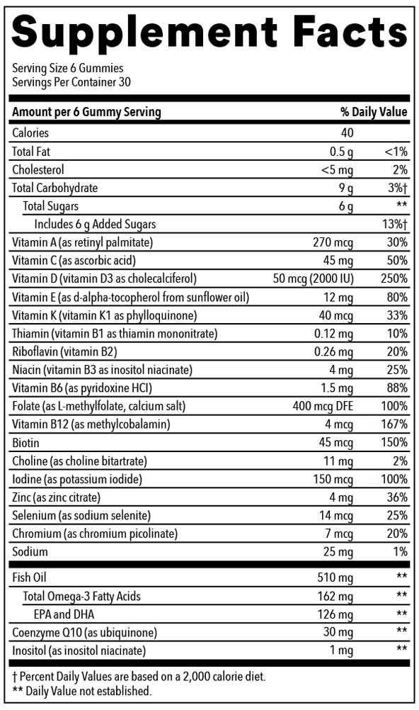 SmartyPants Women's Multi & Omegas (Formerly Women's Formula)