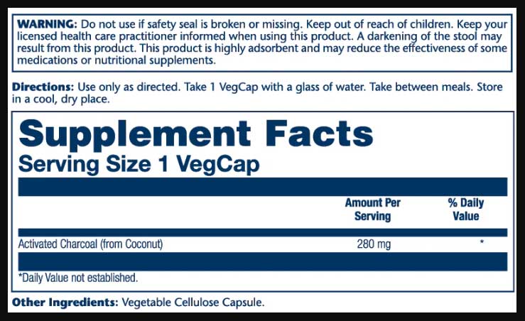 Solaray Activated Charcoal