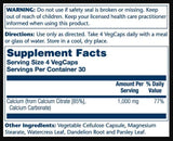 Solaray Calcium Citrate 1000 mg