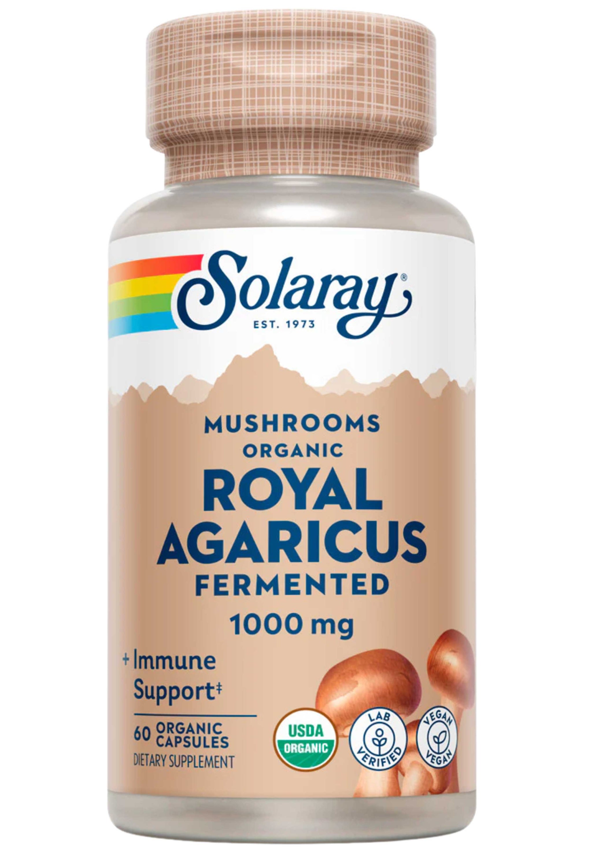 Solaray Royal Agaricus Fermented 1000 mg