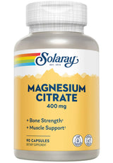 Solaray Magnesium Citrate 400 mg