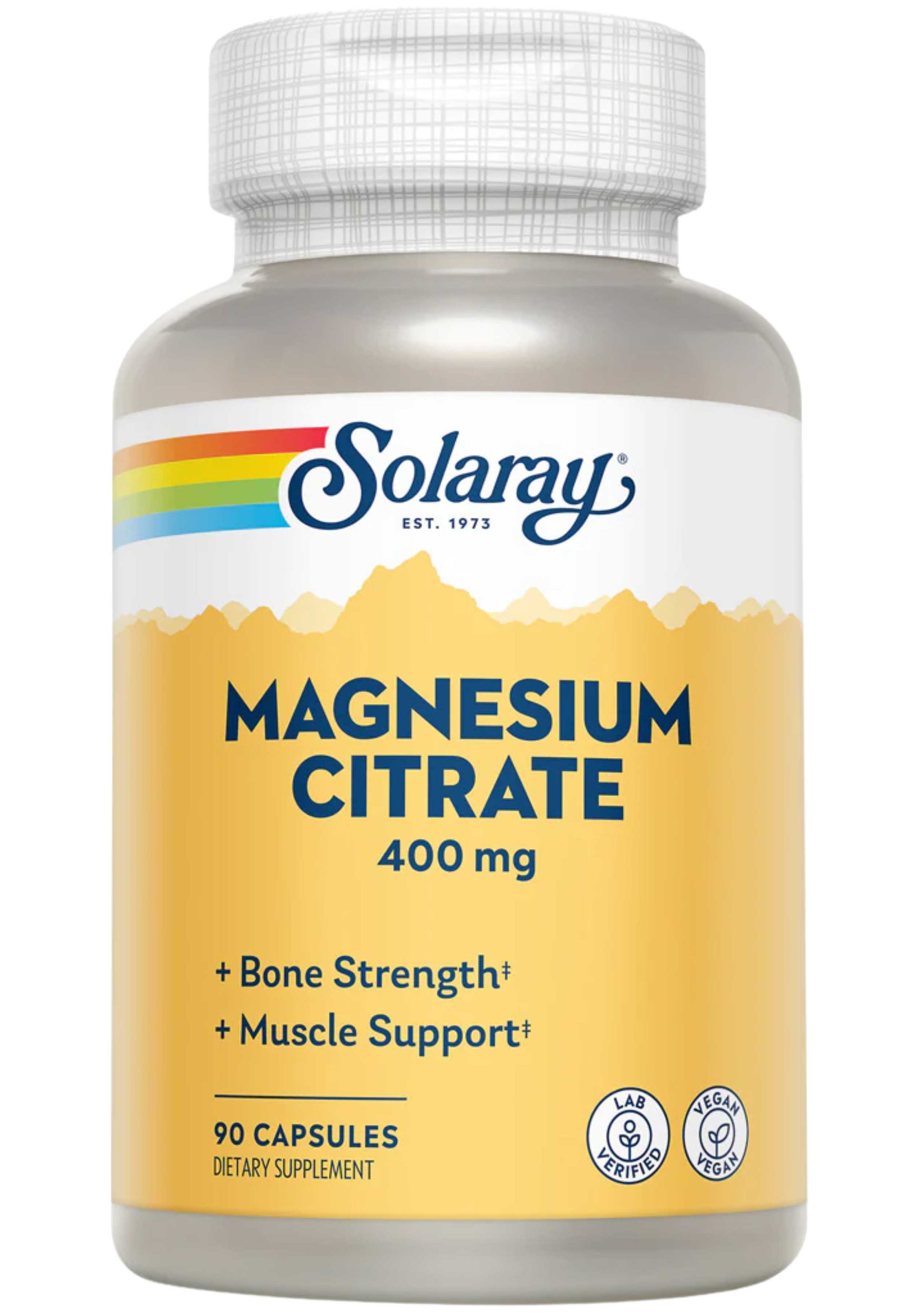 Solaray Magnesium Citrate 400 mg
