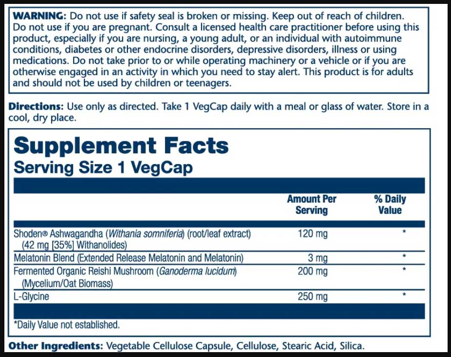 Solaray SharpMind Sleep