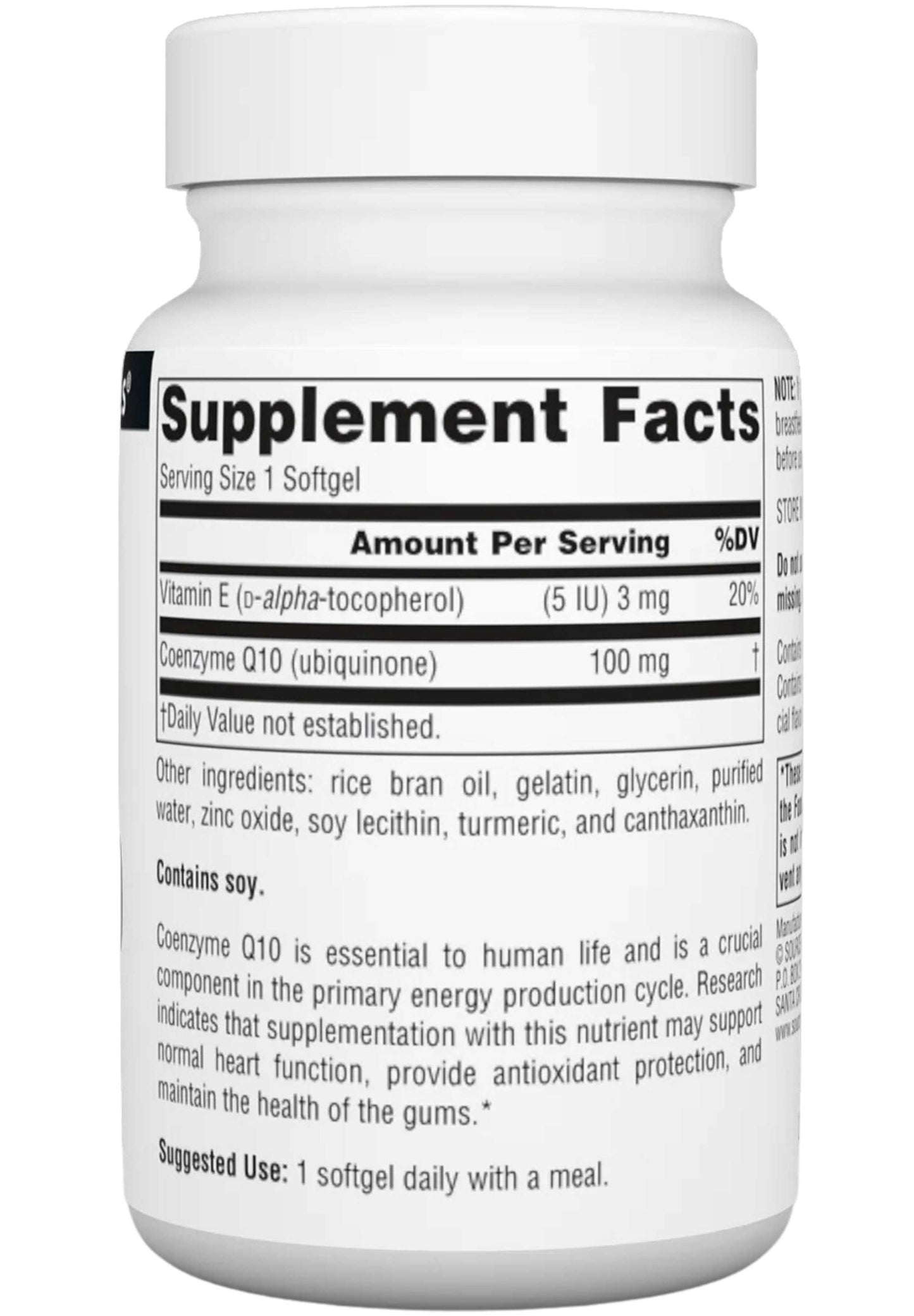 Source Naturals Coenzyme-Q10 100 mg